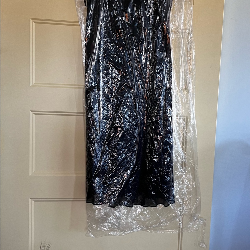 Anne Klein Dress Silk Dress Size 12 - Picture 9 of 10